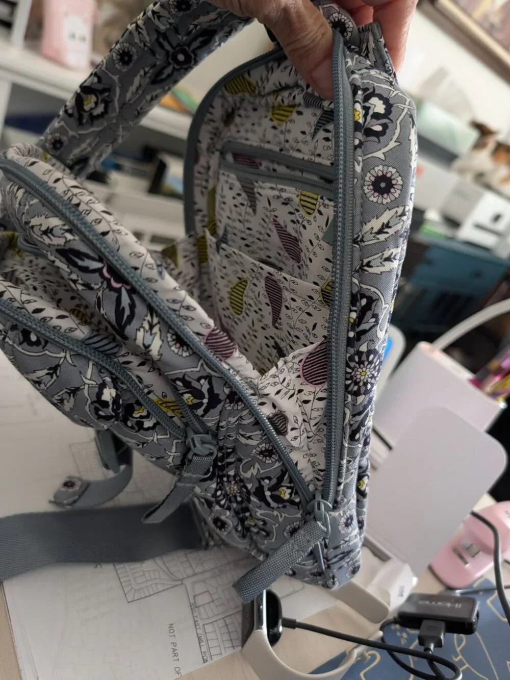 Vera Bradley Utility Sling Backpack